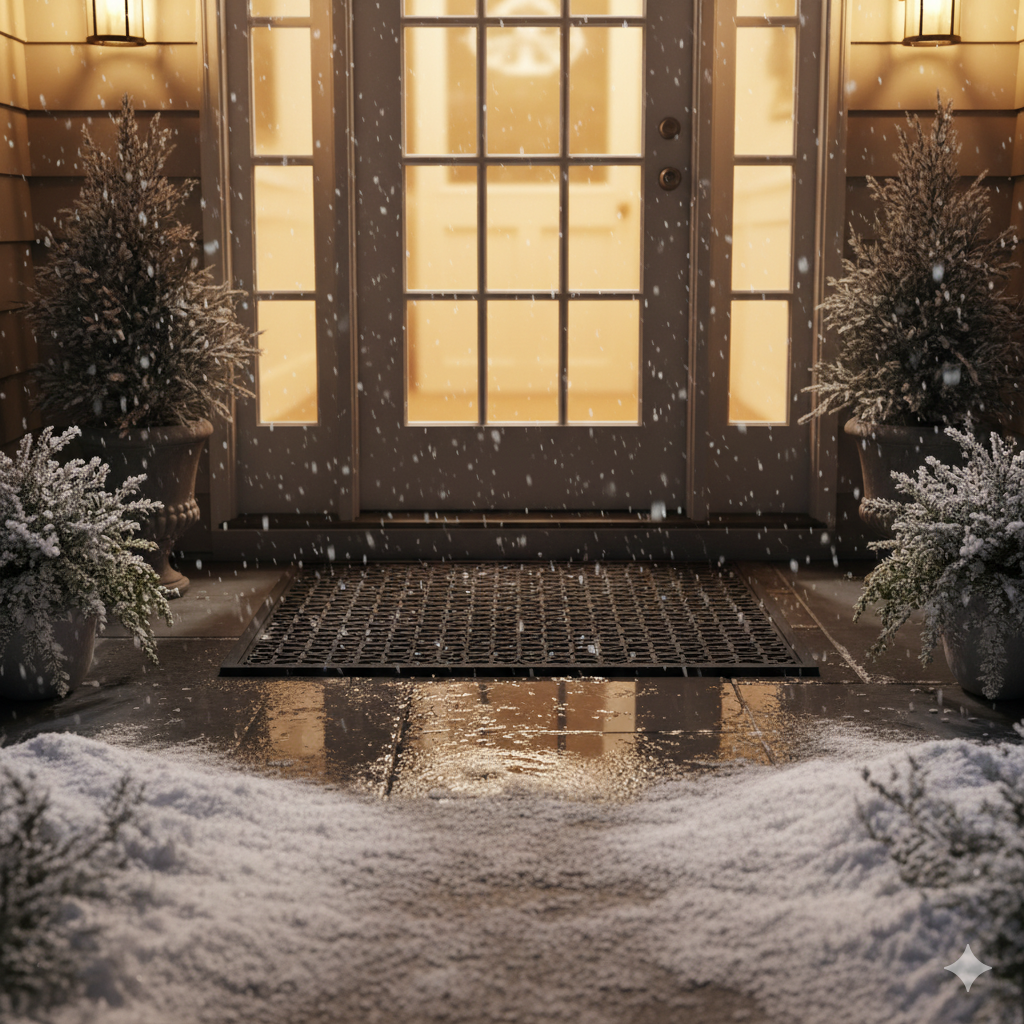 The Benefits of Heated Driveway Mats vs. Traditional Snow Removal