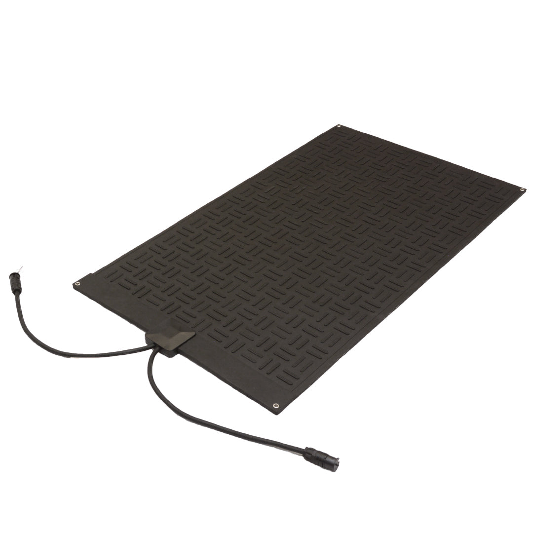 plug-in snowmelt mat outside home entrance