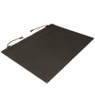safe winter pathway using heated snow melting mats