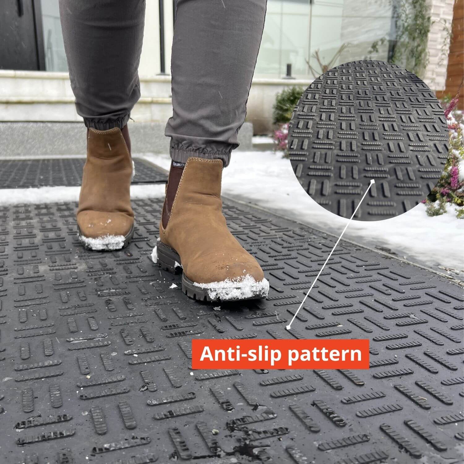 HotStep Heated Mats Walkway Mat XL 60" x 40"
