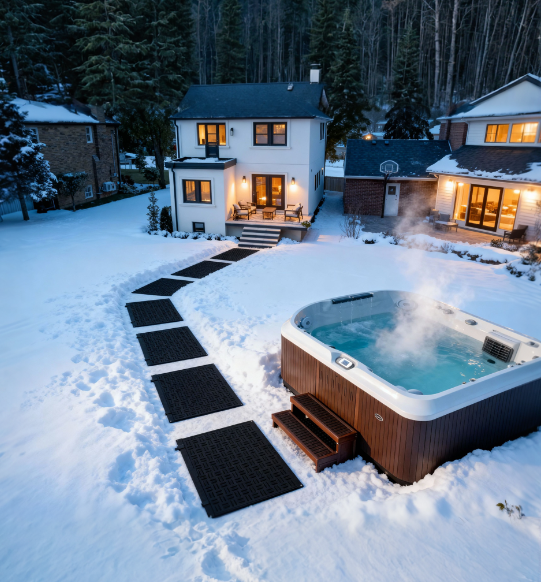 Why Timing Matters When Using Snow Melting Mats in Winter